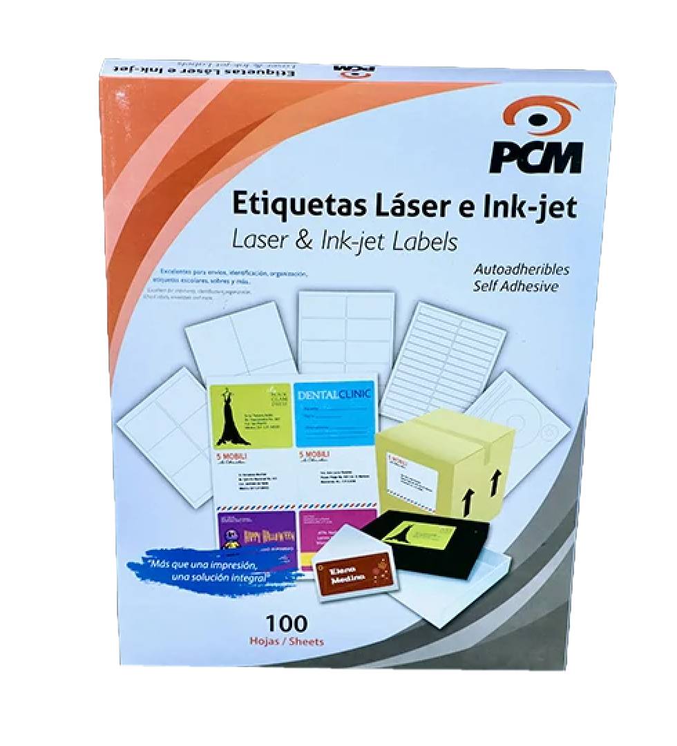 ETIQUETA PCM LASER CORRUGADO PL5160100 - ETIQUETA PCM LASER CORRUGADO PL5160100 -